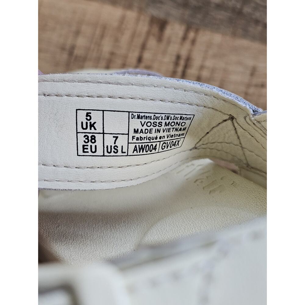 Dr Martens Voss Mono Women's Light Yellow Leather Sandals size US 7 - Picture 5 of 12